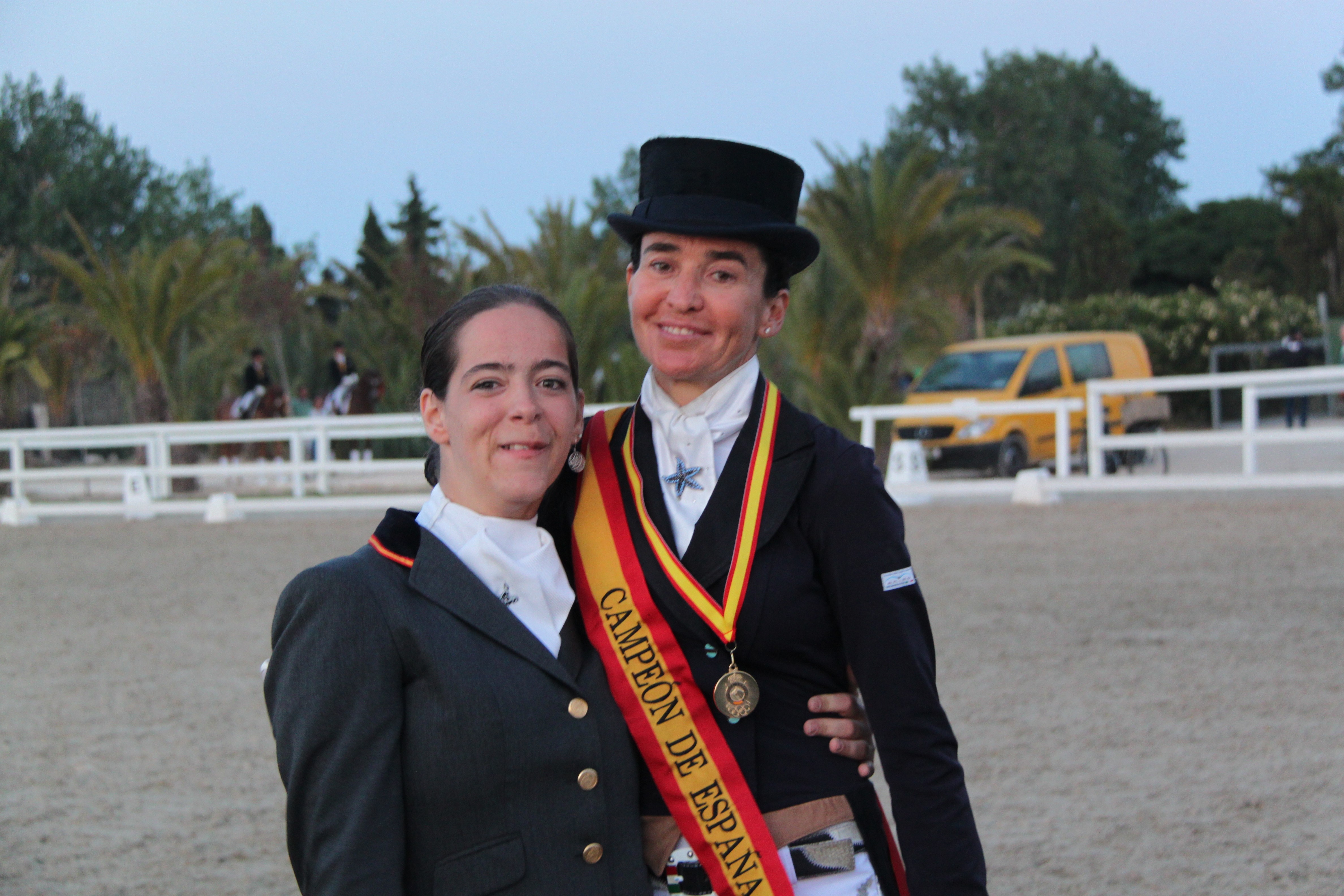 Natalia Quintana y Liguster Campeones de España de Doma Paraecuestre Grado 1b